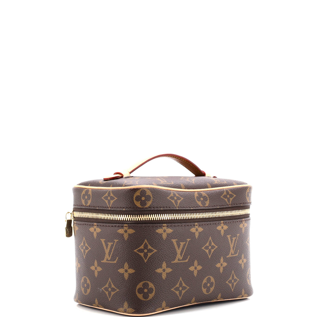 Nice Vanity Case Monogram Canvas Mini
