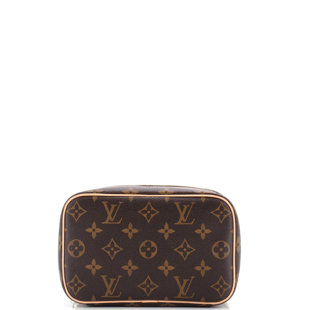Nice Vanity Case Monogram Canvas Mini