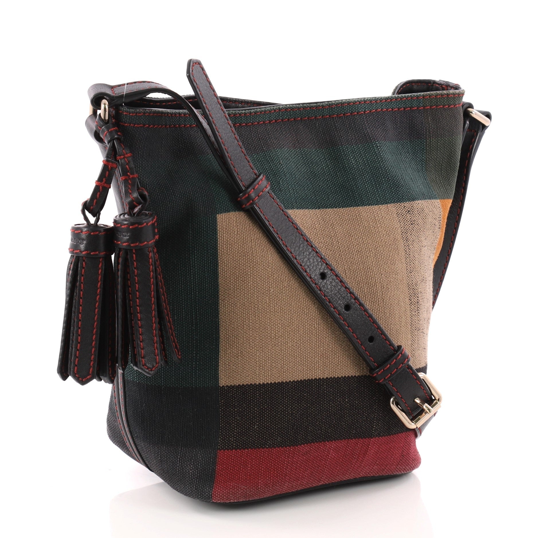 Ashby Handbag House Check Canvas Mini