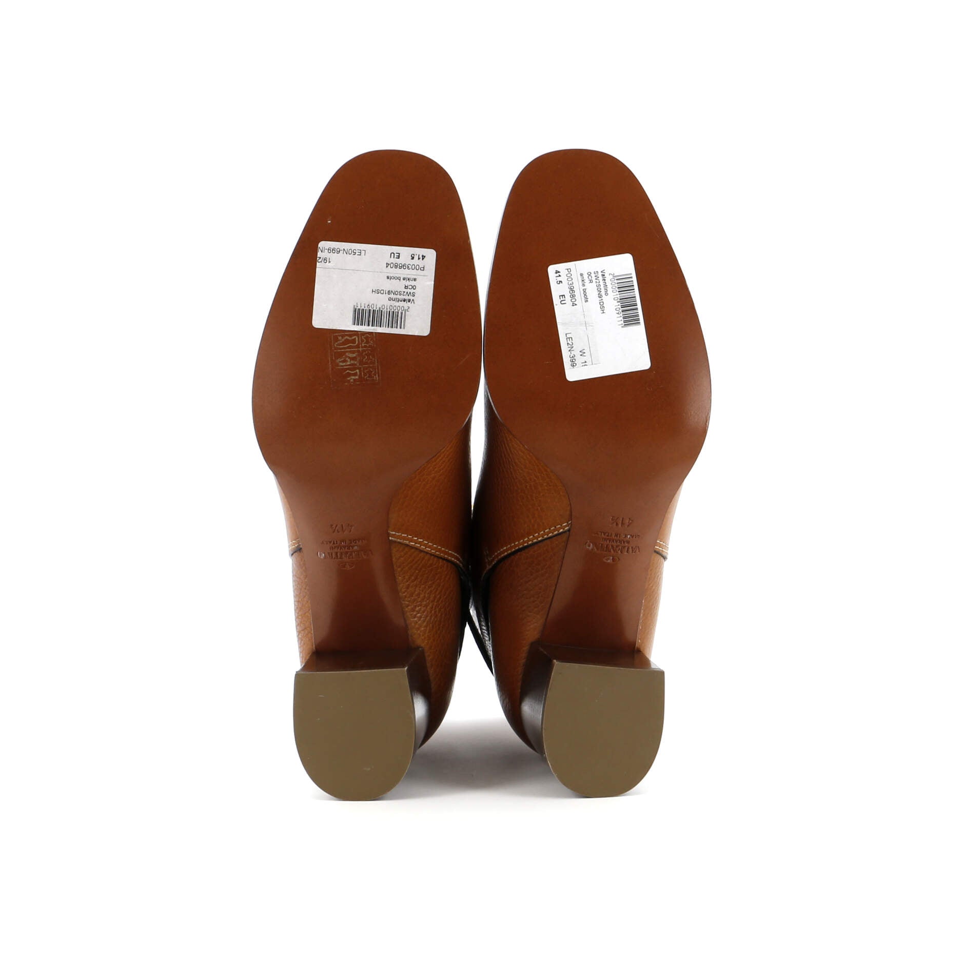 Women's VLogo Belt Ankle Boots Leather