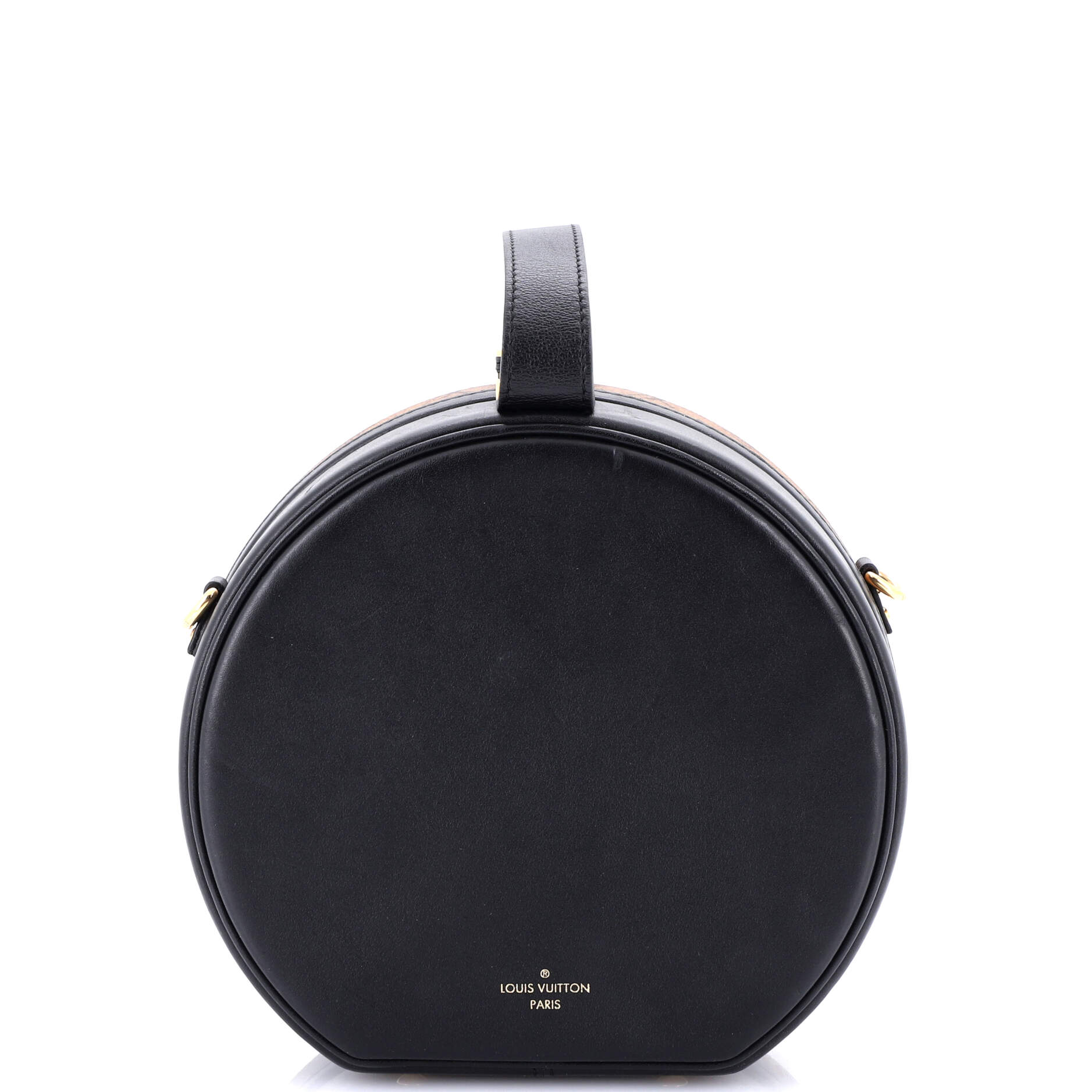 Petite Boite Chapeau Bag Reverse Monogram Canvas