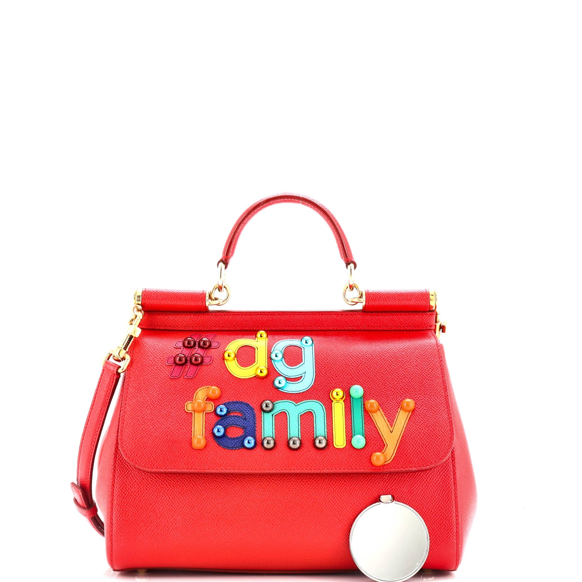 Family Miss Sicily Bag Patchwork Leather Medium