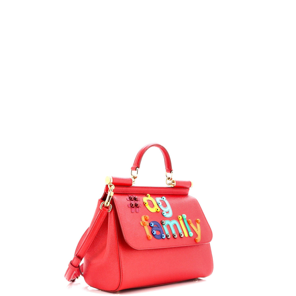 Family Miss Sicily Bag Patchwork Leather Medium