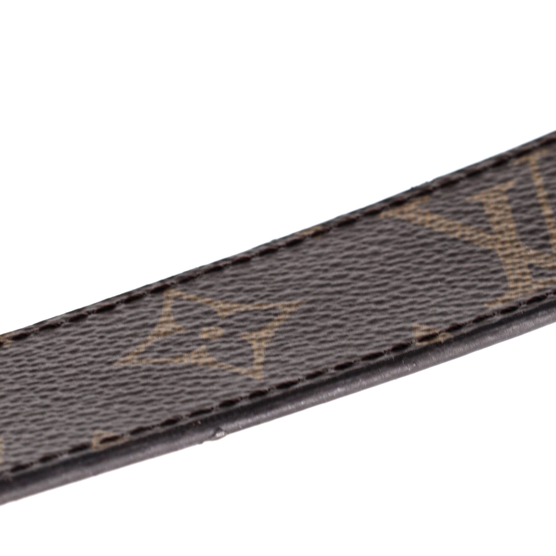 LV Duo Reversible Belt Monogram Canvas and Leather Thin
