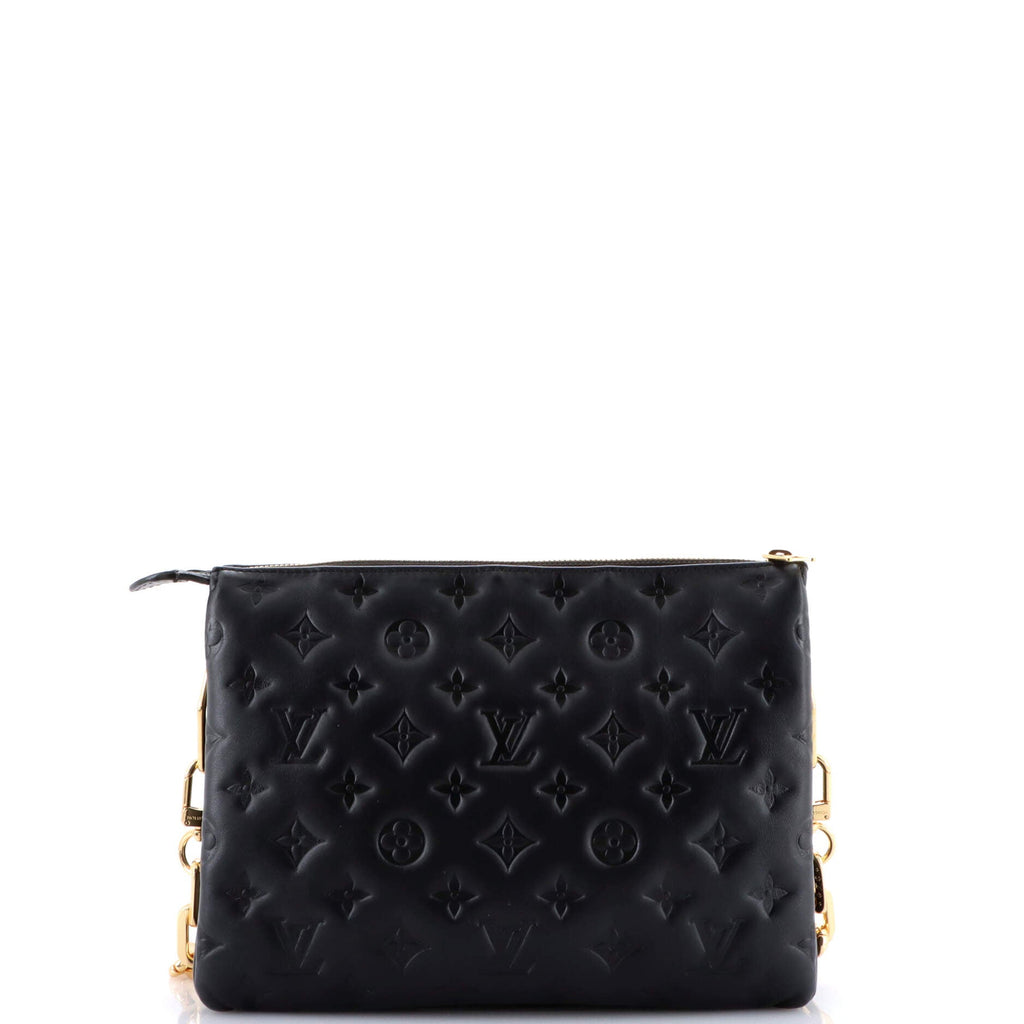 Coussin Bag Monogram Embossed Lambskin PM