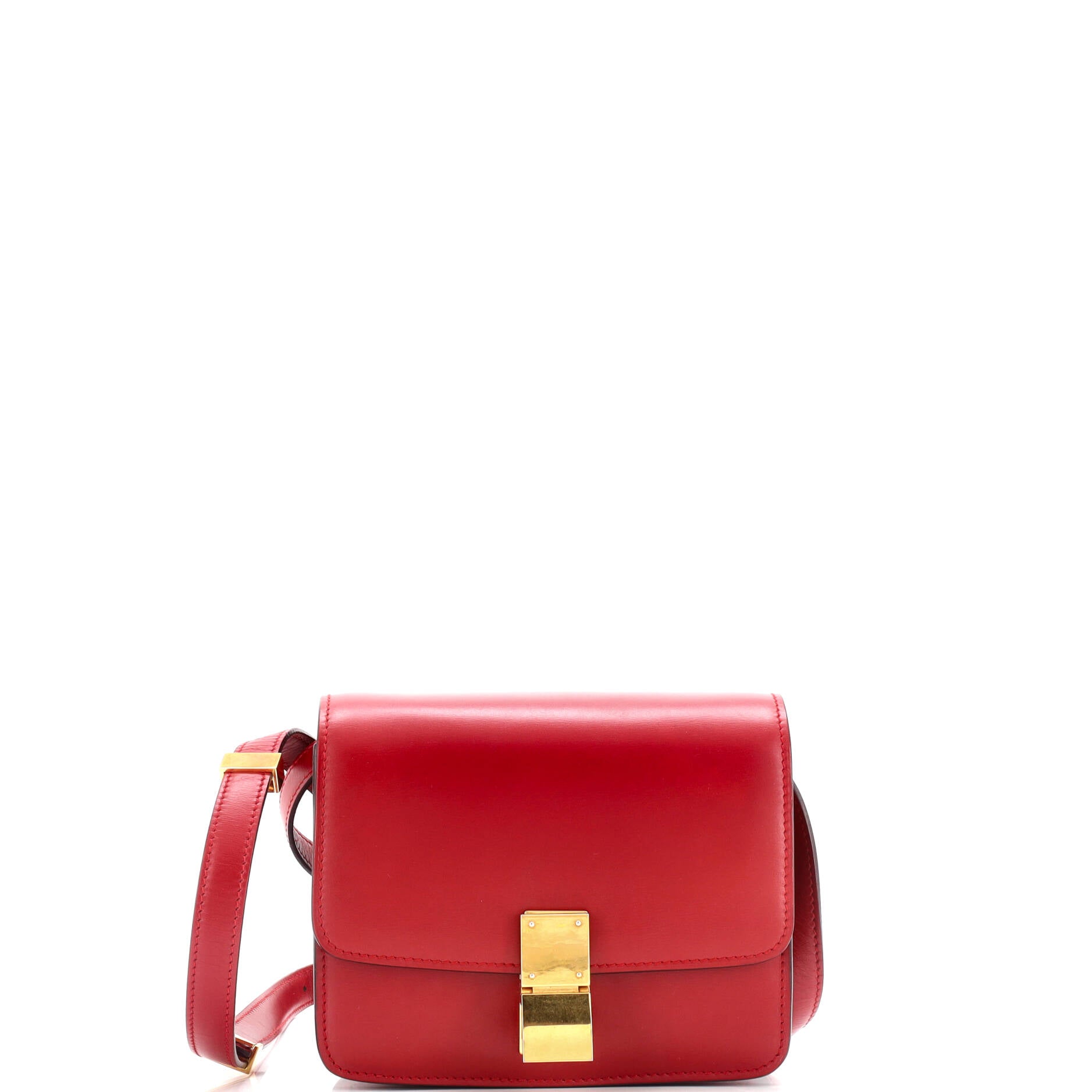 Classic Box Bag Smooth Leather Small