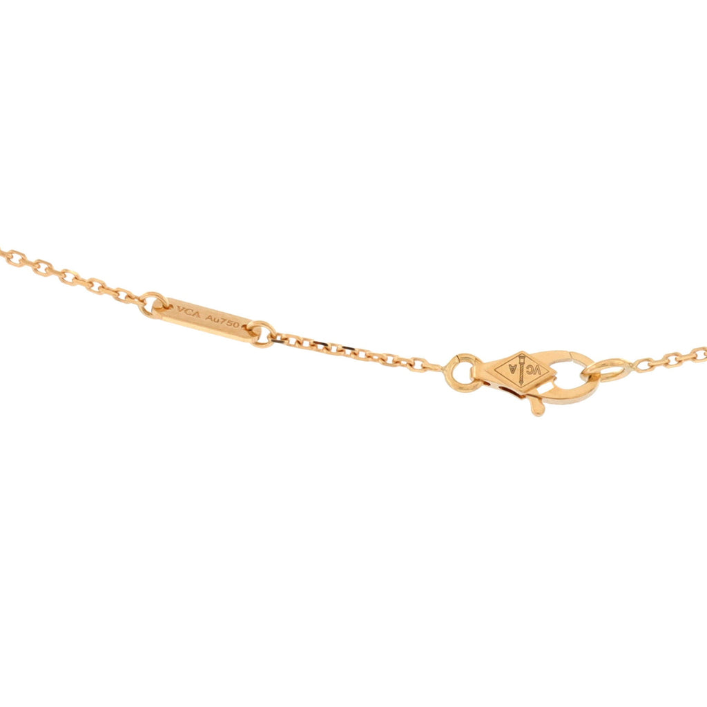 Frivole Pendant Necklace 18K Yellow Gold and Diamond Mini