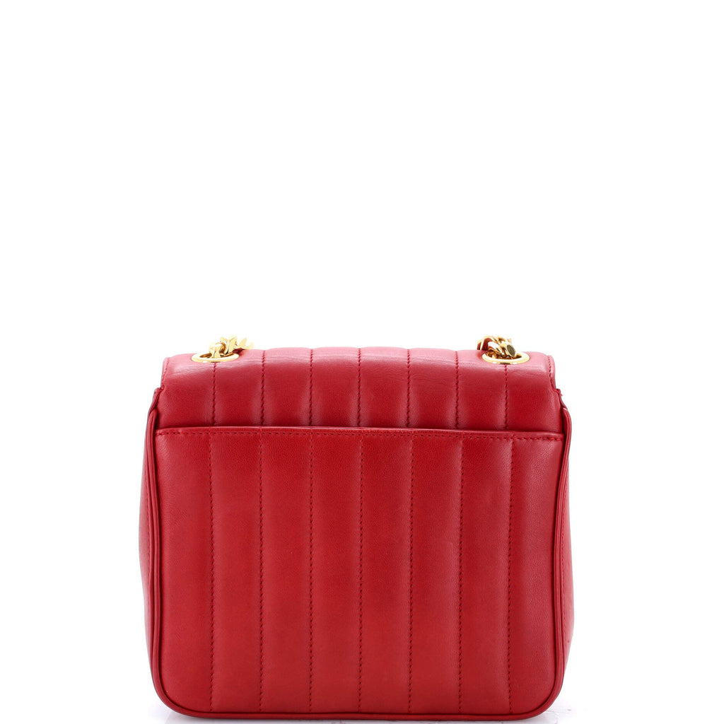 Vicky Crossbody Bag Vertical Quilted Leather Medium
