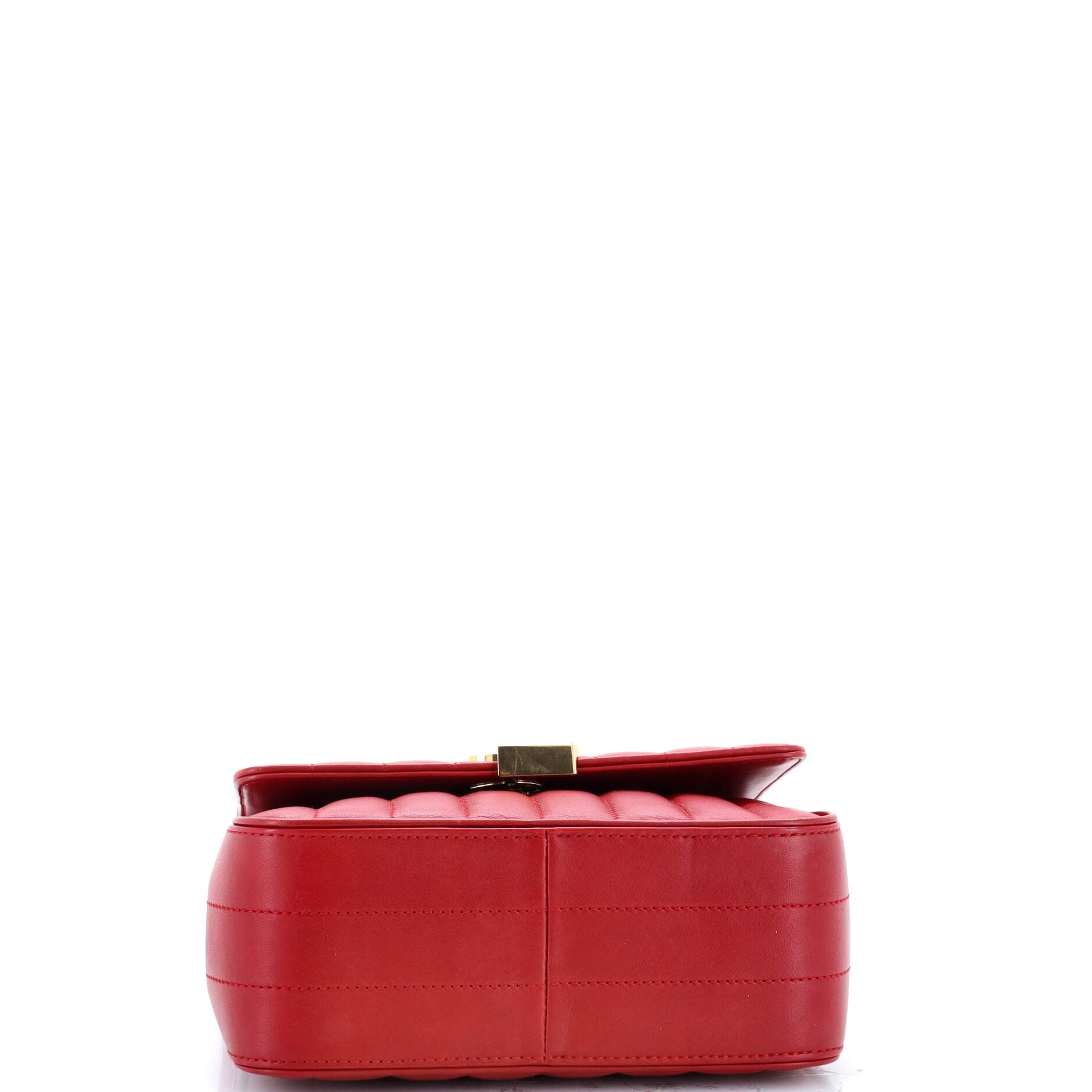 Vicky Crossbody Bag Vertical Quilted Leather Medium