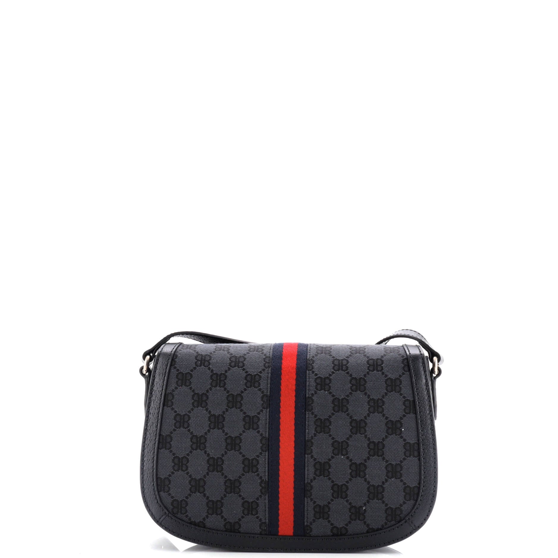 x Balenciaga The Hacker Project Flap Messenger Bag BB Canvas Medium