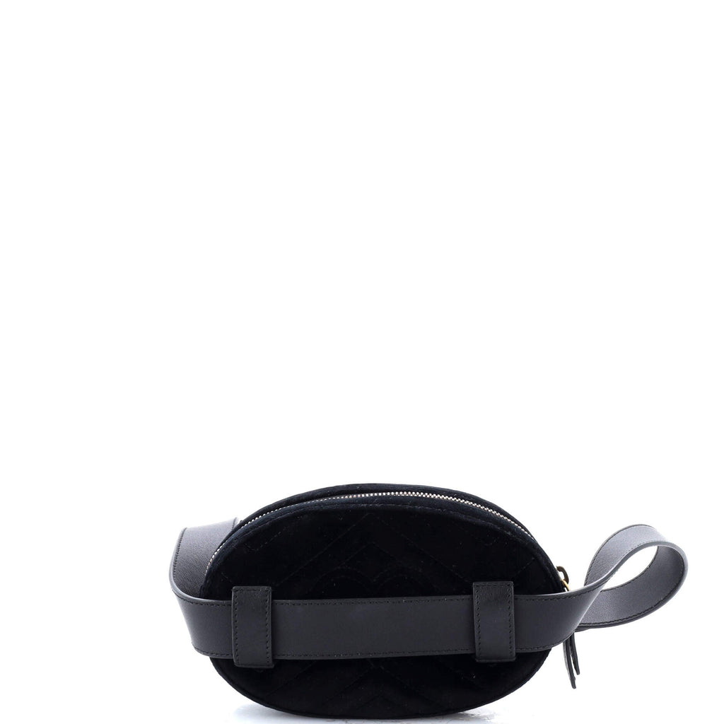 GG Marmont Belt Bag Embellished Matelasse Velvet