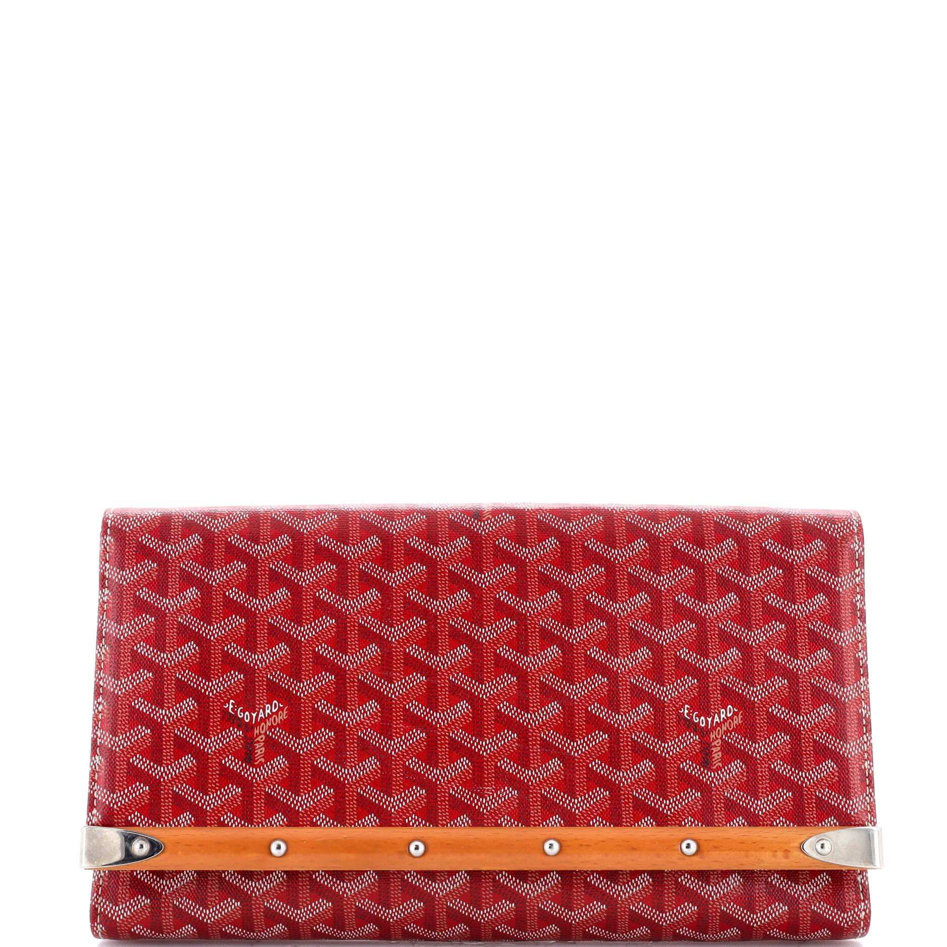 Monte Carlo Clutch Coated Canvas MM