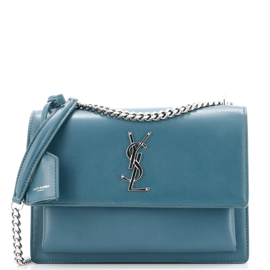 Sunset Crossbody Bag Leather Medium