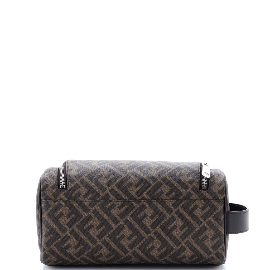 Toiletry Case with Handle Zucca Coated Canvas Medium