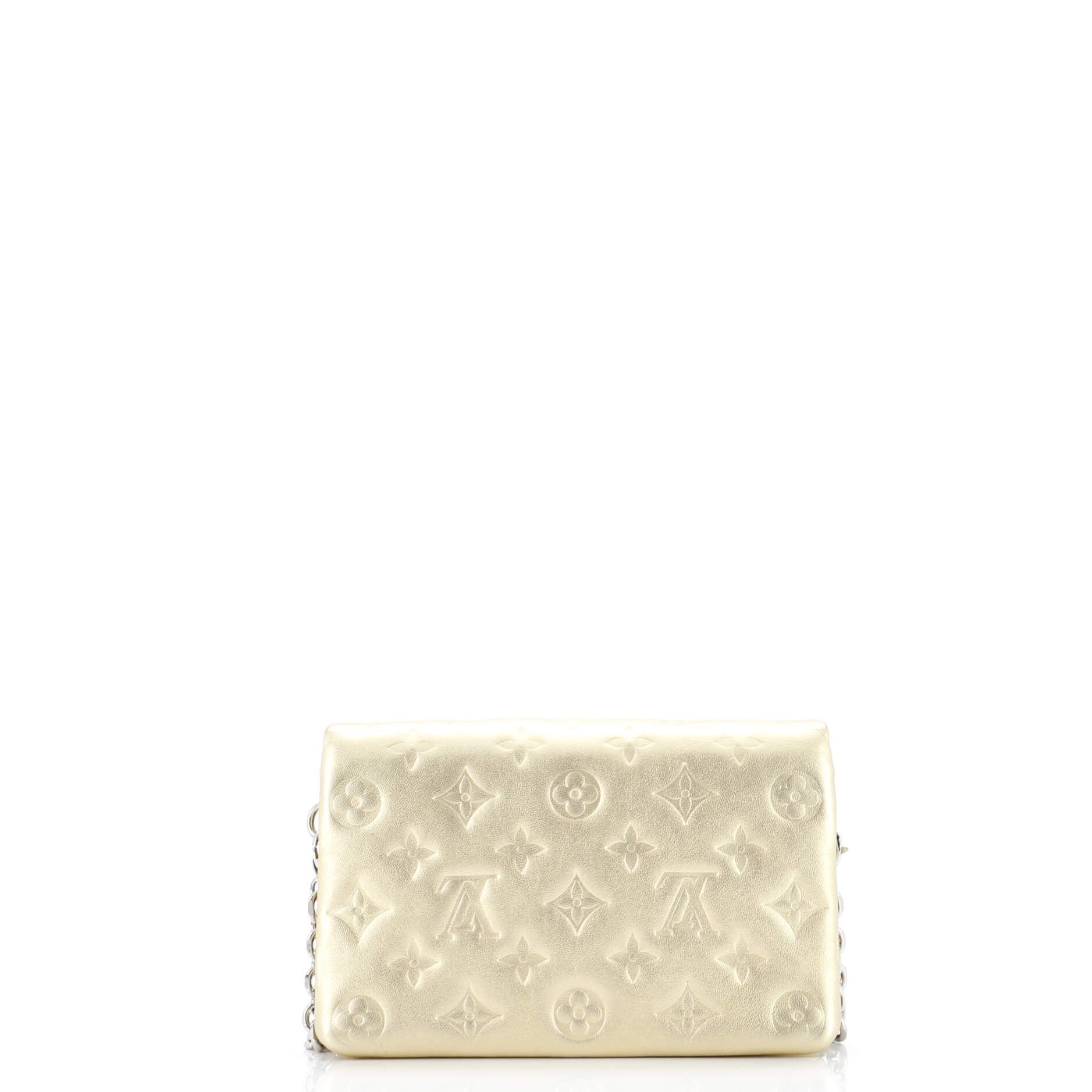 Coussin Pochette Monogram Embossed Lambskin