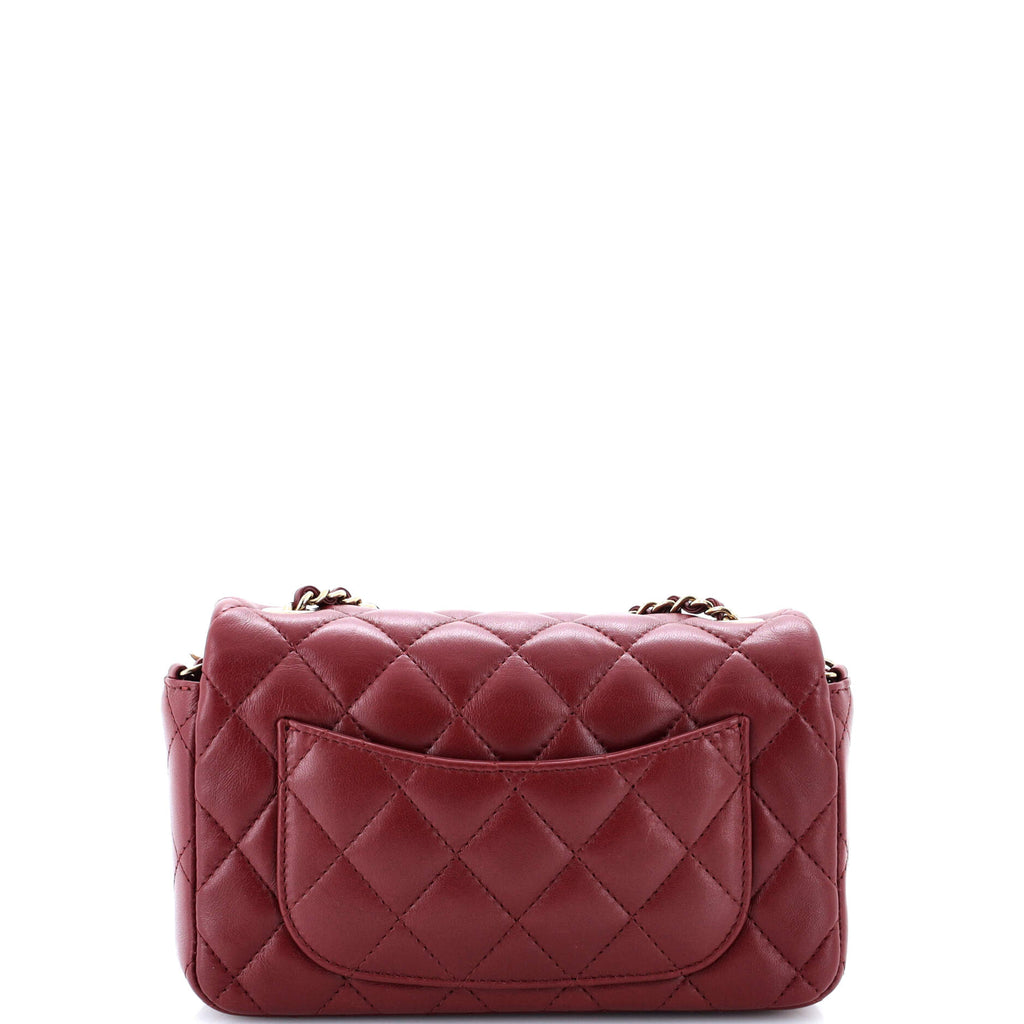 Classic Single Flap Bag Quilted Lambskin Mini