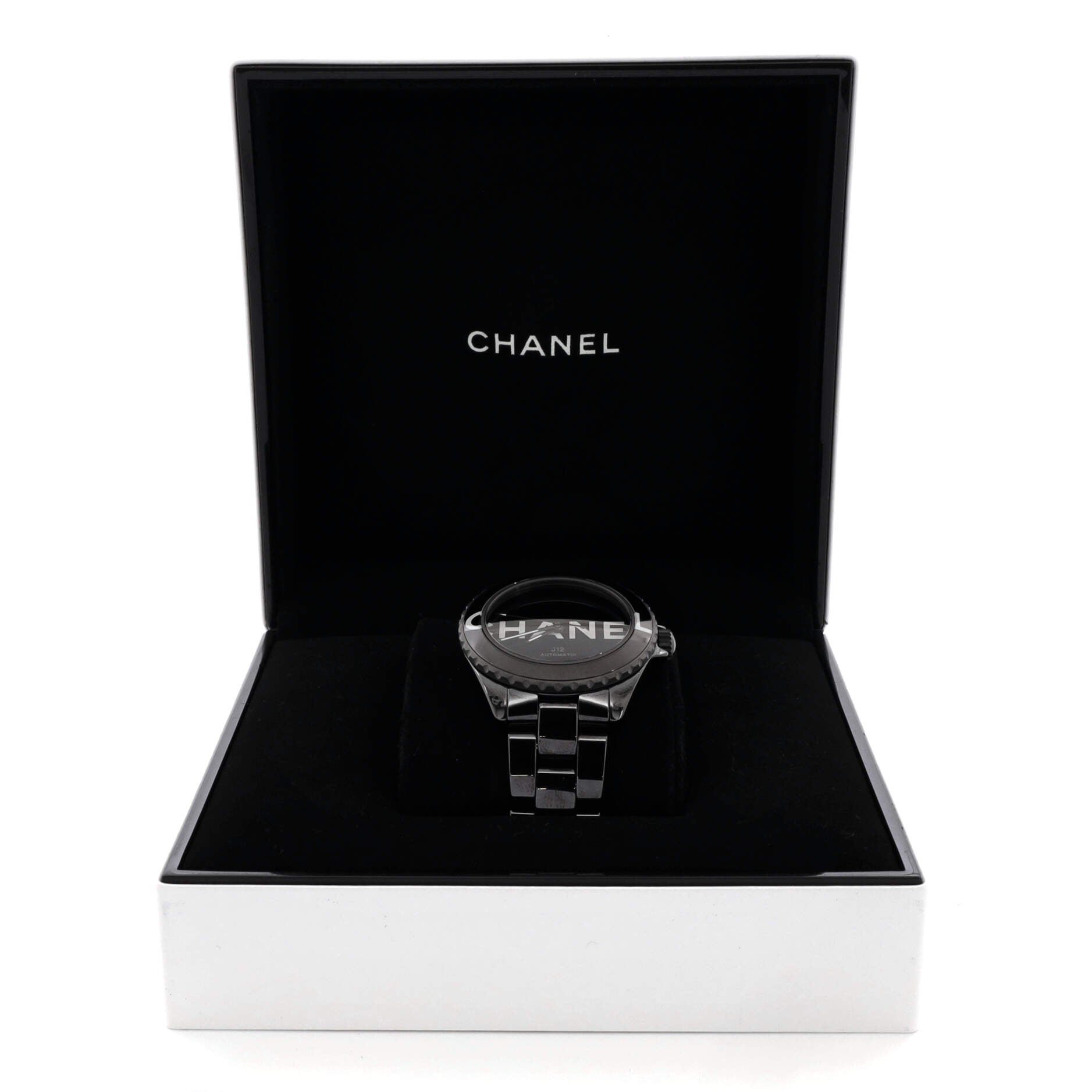 J12 Wanted de Chanel Automatc Watch Ceramic and Stainless Steel 38