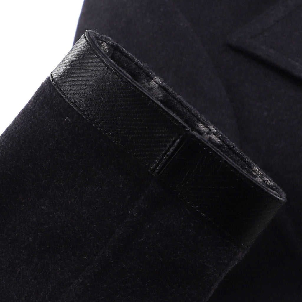 Women's Double Breasted Coat Wool and Silk Blend