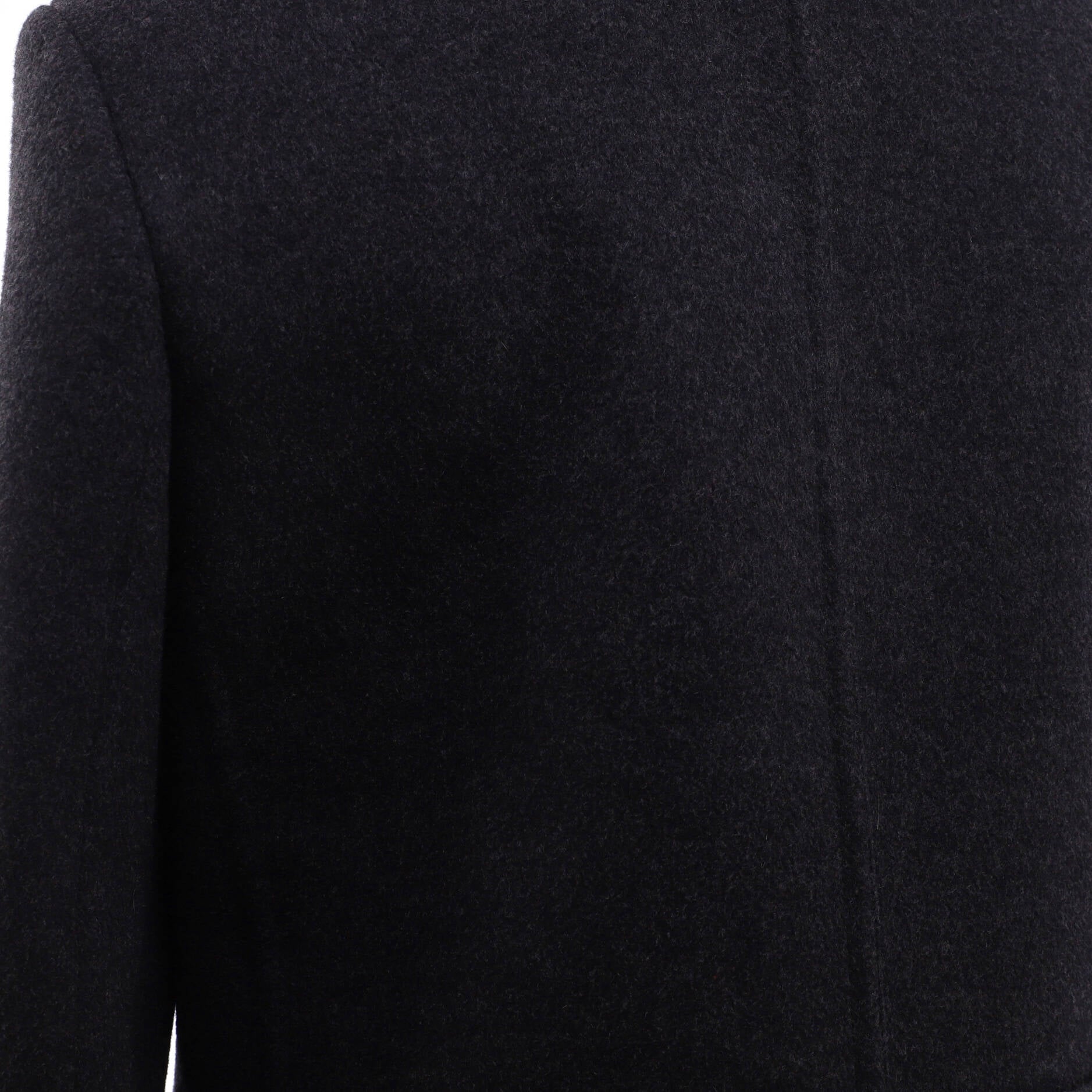 Women's Double Breasted Coat Wool and Silk Blend