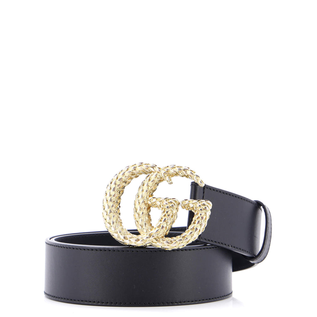 Scales GG Marmont Belt Leather Wide