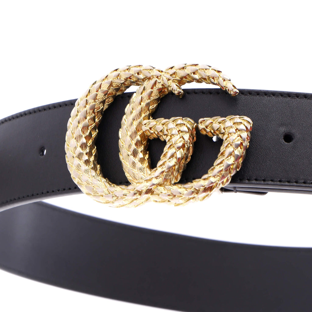 Scales GG Marmont Belt Leather Wide