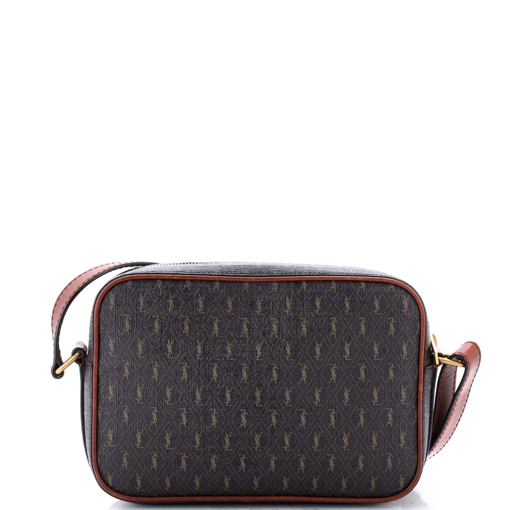 Le Monogramme Camera Bag Monogram All Over Coated Canvas and Leather Small