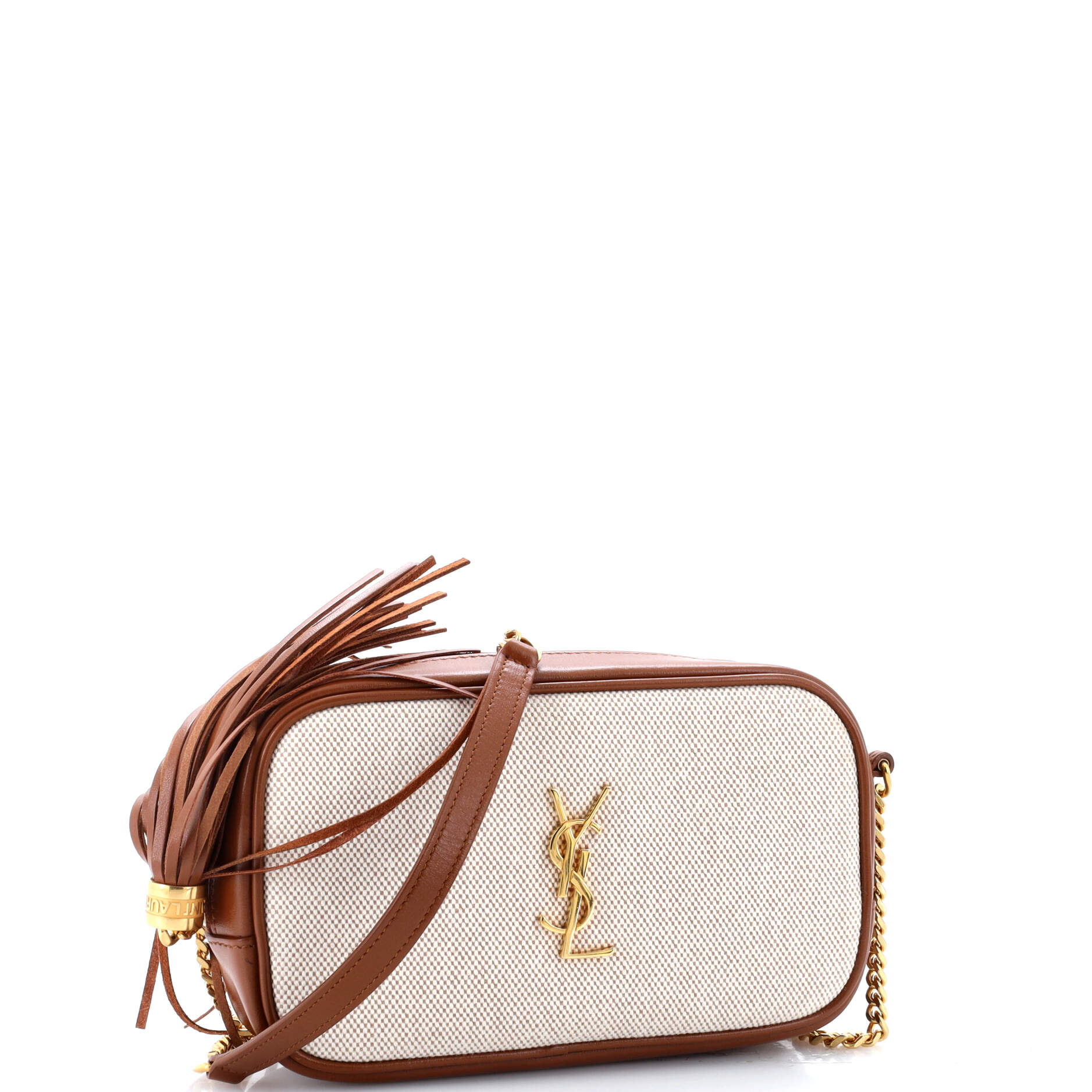 Lou Camera Bag Canvas and Leather Mini