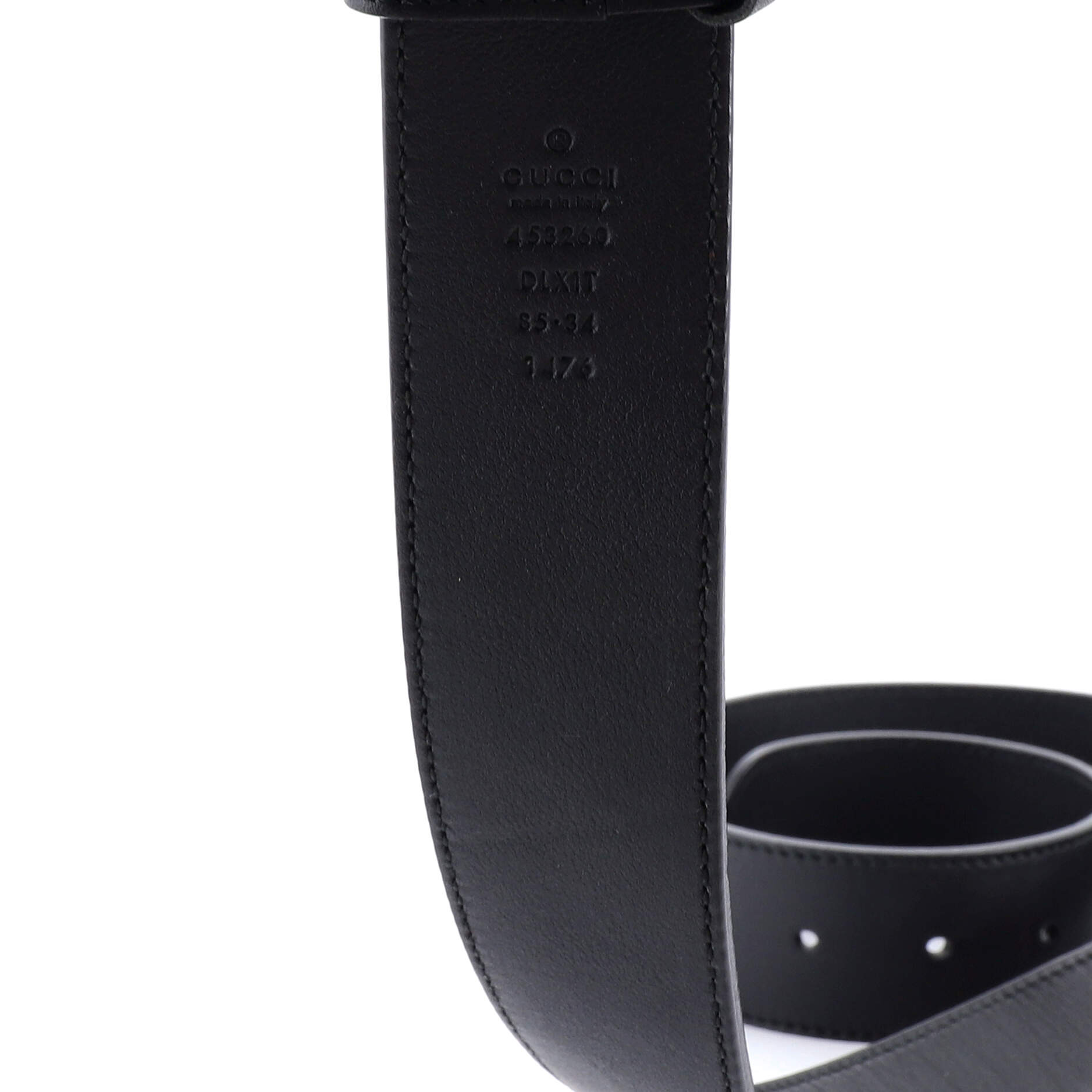 Pearly GG Marmont Belt Leather Wide 100