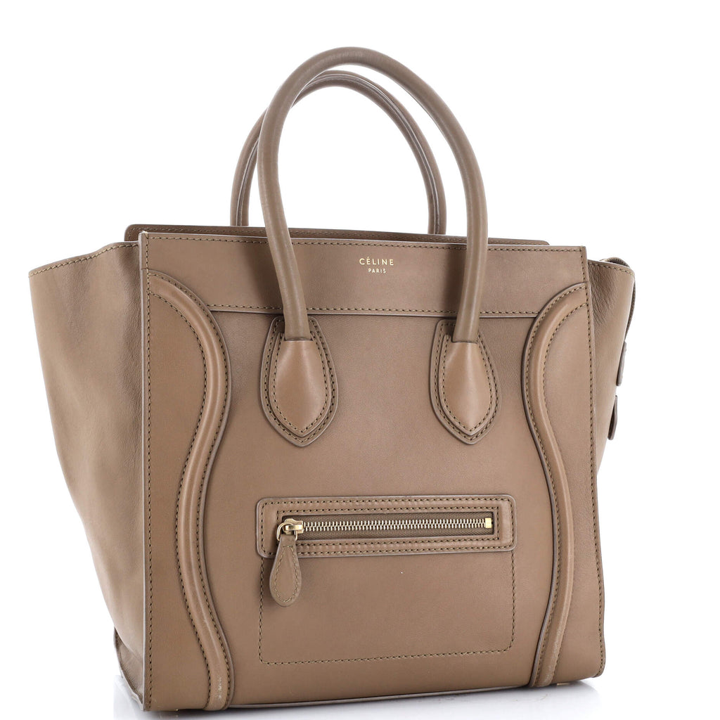 Luggage Bag Smooth Leather Mini