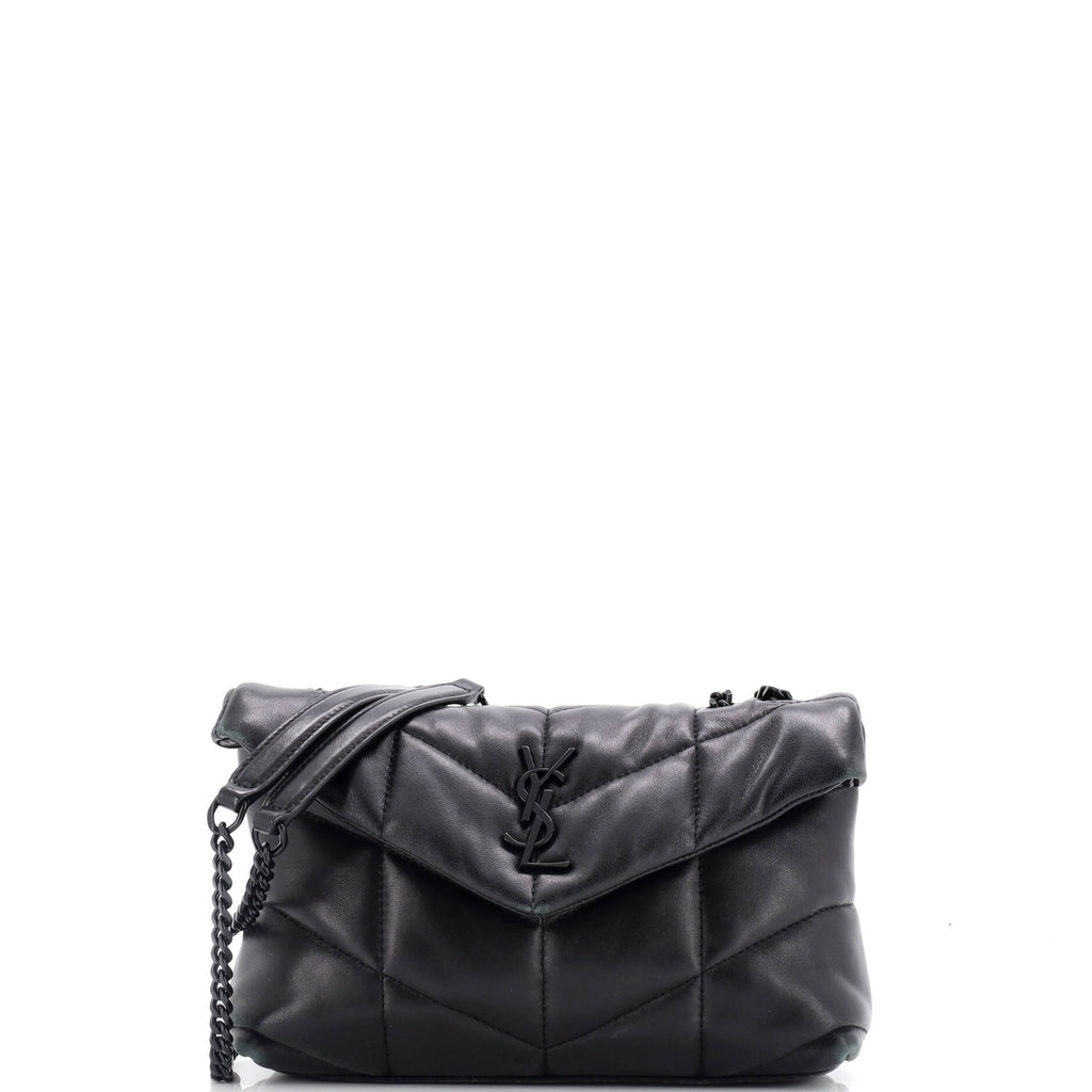 Loulou Puffer Shoulder Bag Quilted Leather Mini