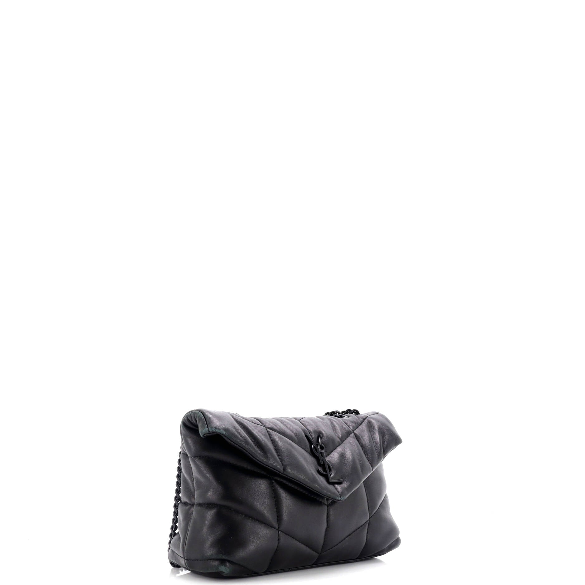 Loulou Puffer Shoulder Bag Quilted Leather Mini