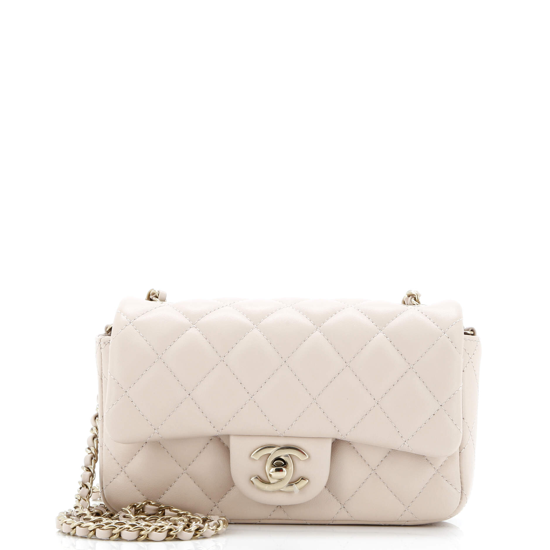 Classic Single Flap Bag Quilted Lambskin Mini