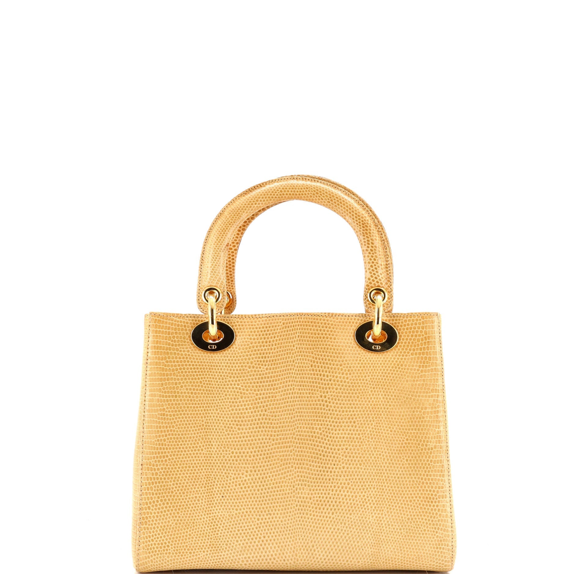 Lady Dior Bag Lizard Medium