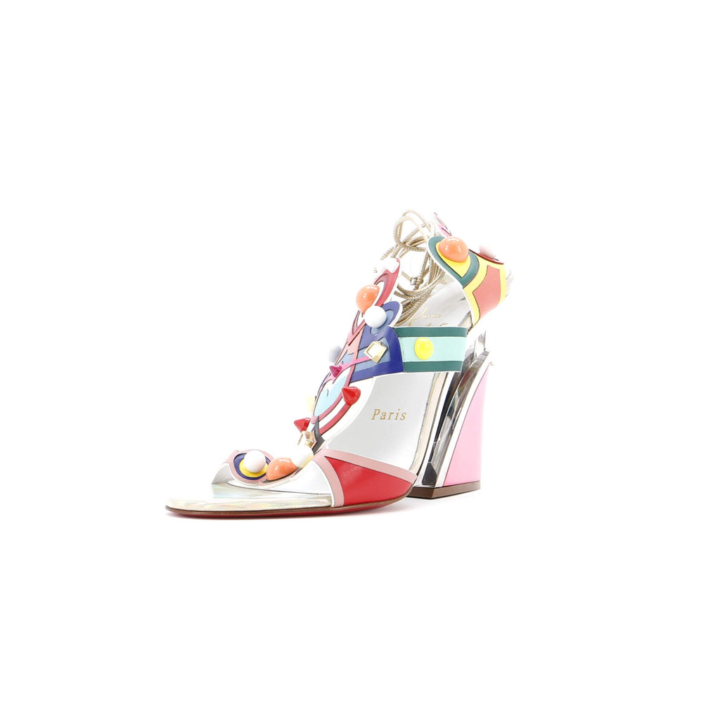 Womens Papagaya Levita Wedge Sandals Leather
