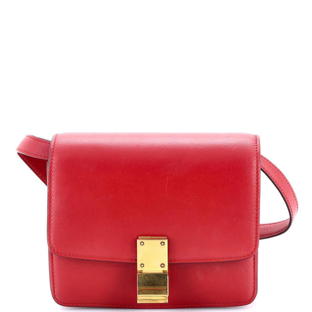 Classic Box Bag Smooth Leather Small