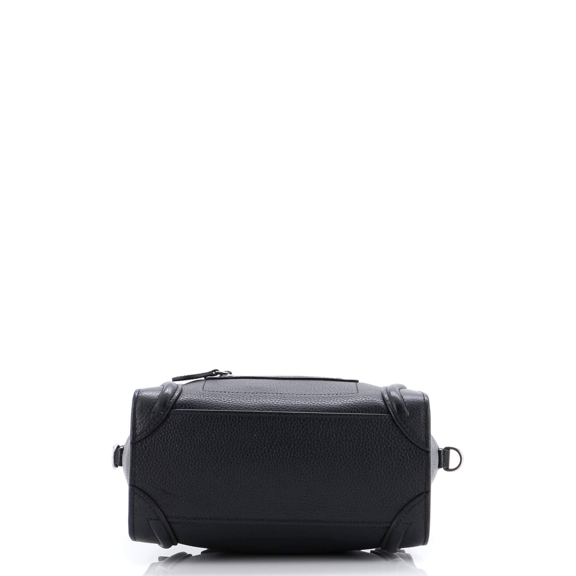Luggage Bag Grainy Leather Nano