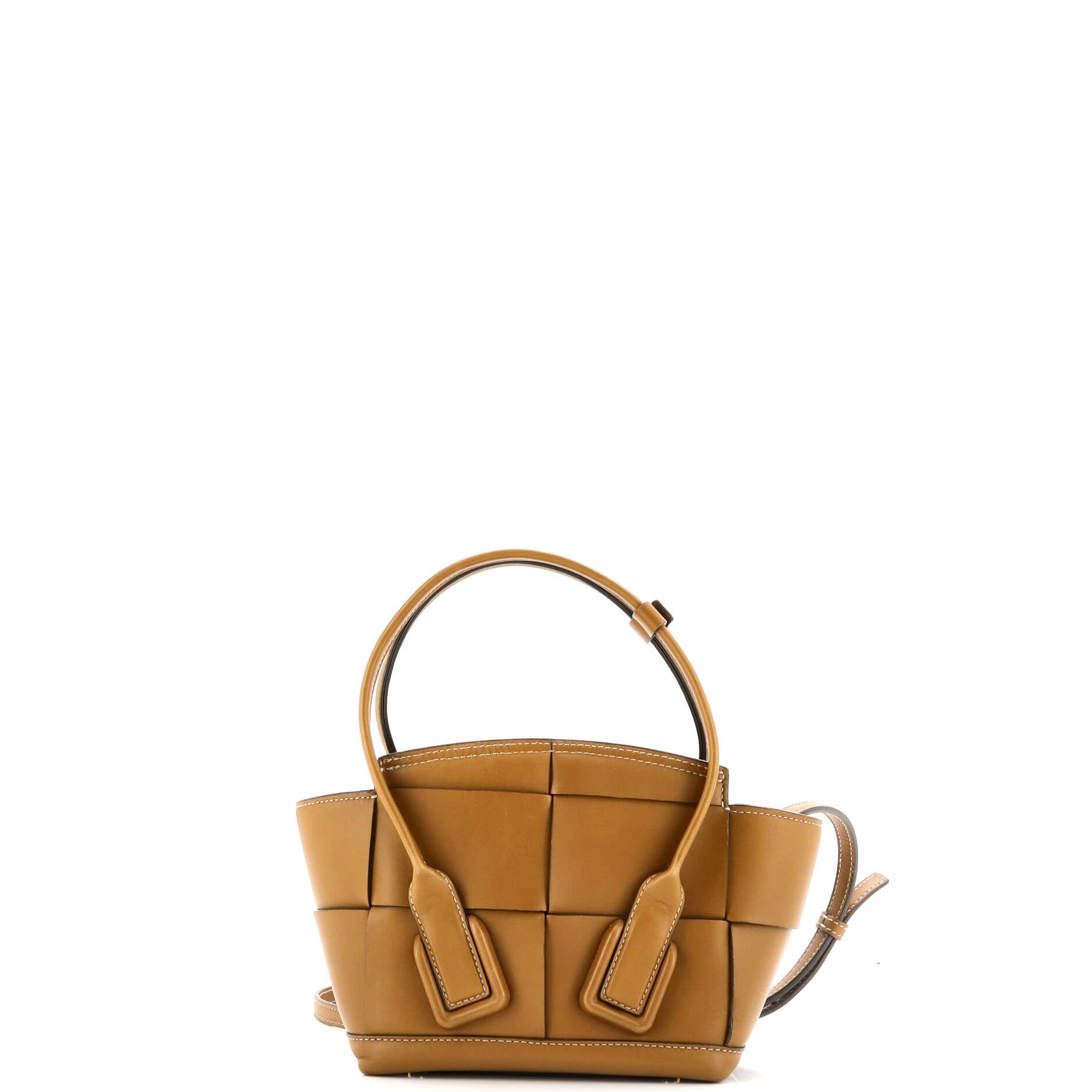 Arco Bag Maxi Intrecciato Leather Mini