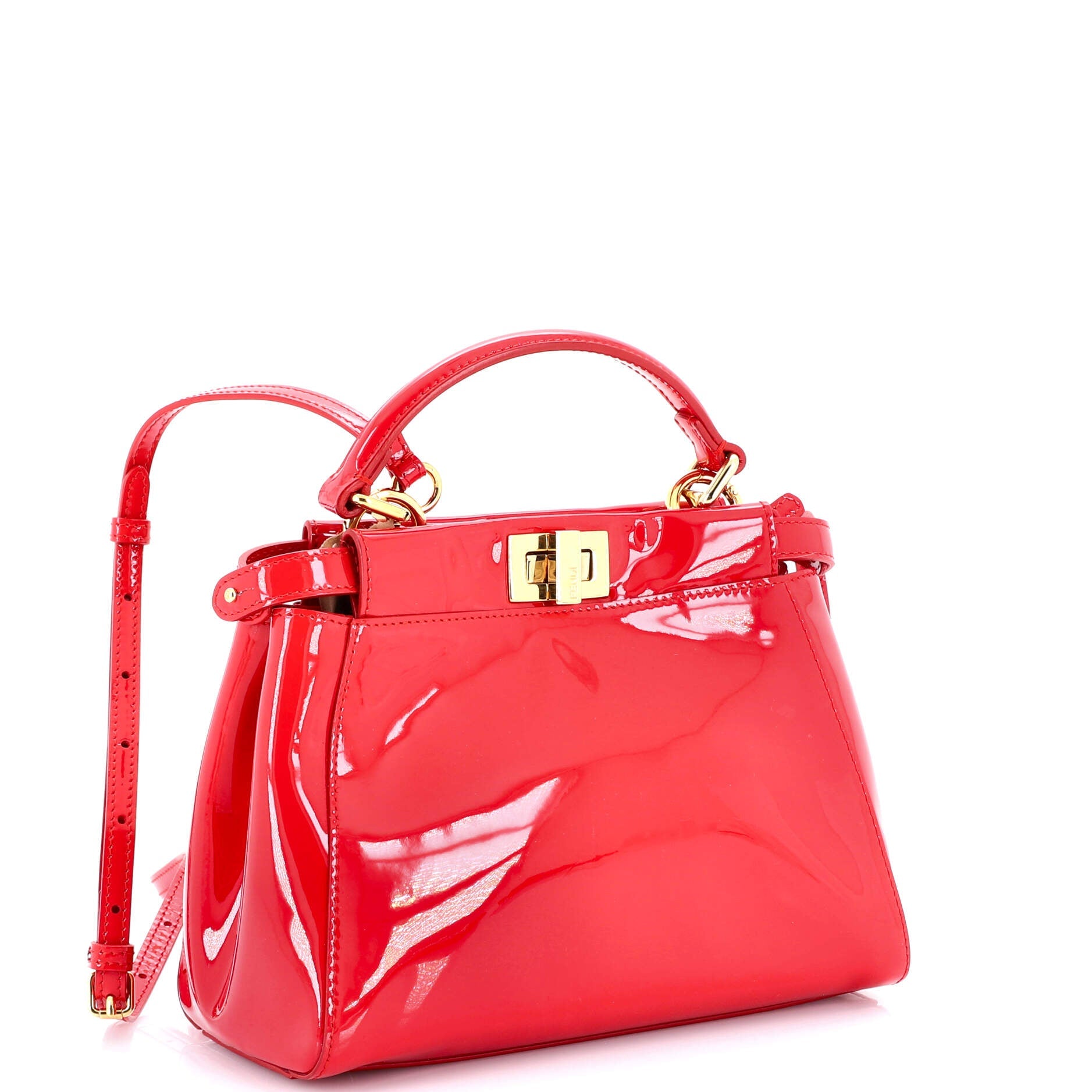 Peekaboo Iconic Bag Patent Mini Mini