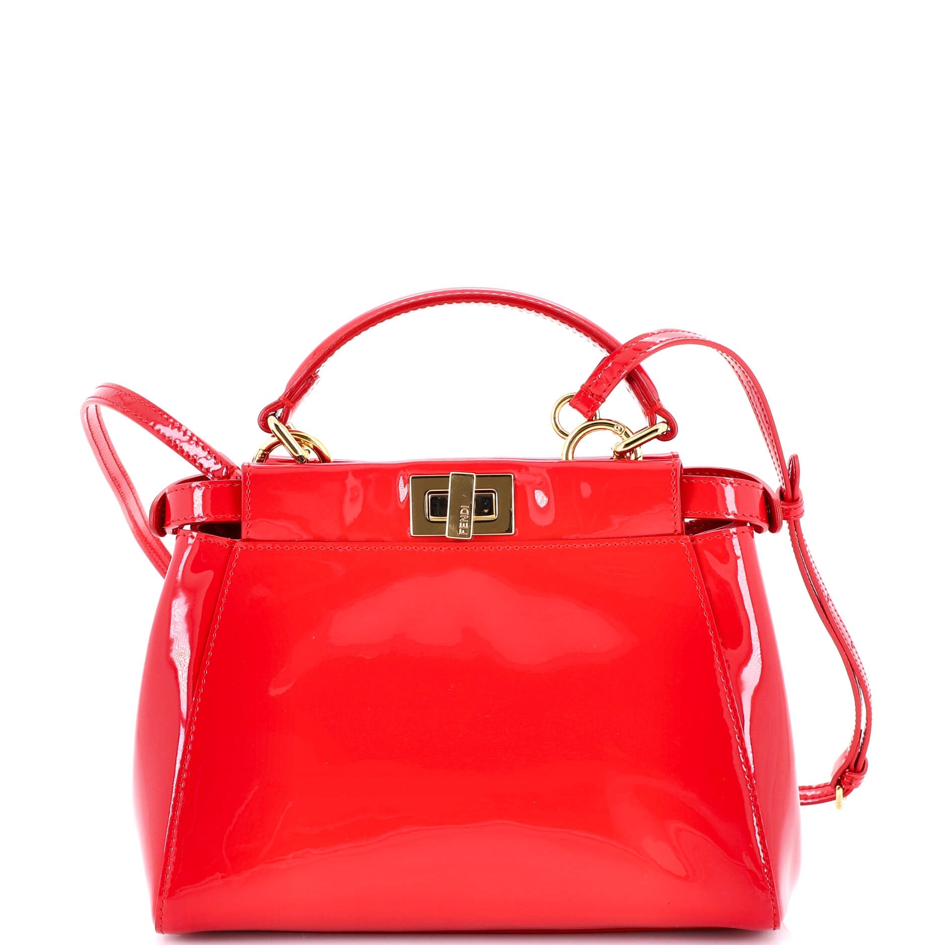 Peekaboo Iconic Bag Patent Mini Mini
