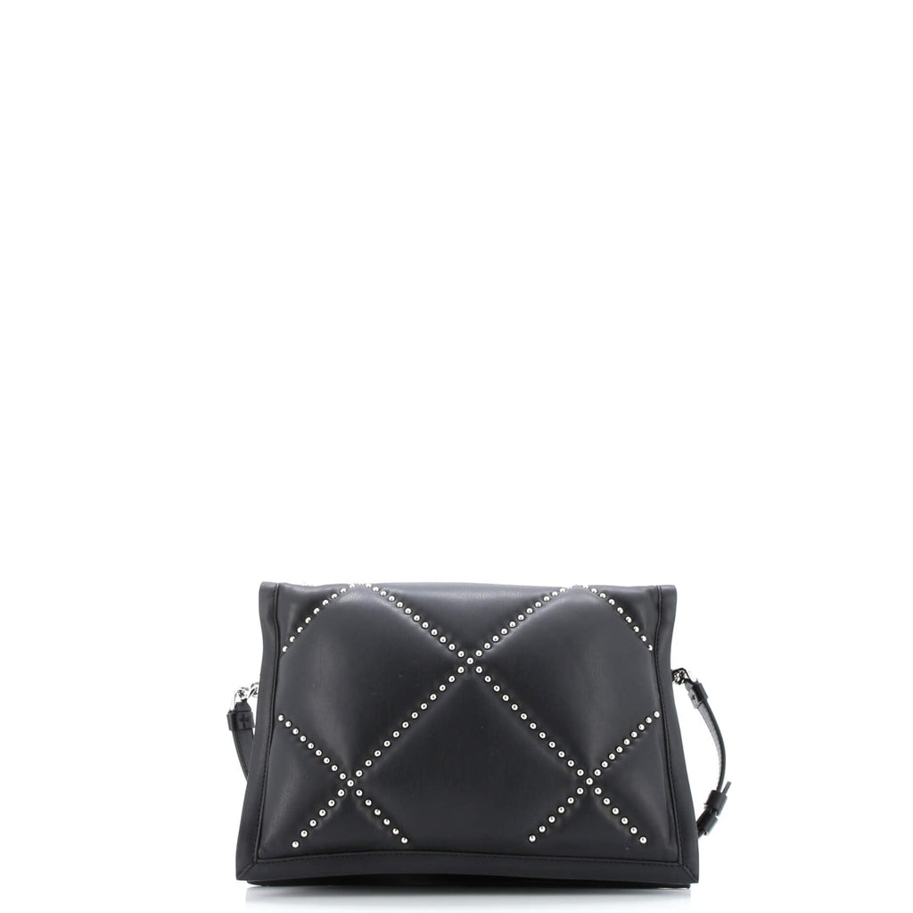 Viva Bow Flap Bag Studded Leather Small