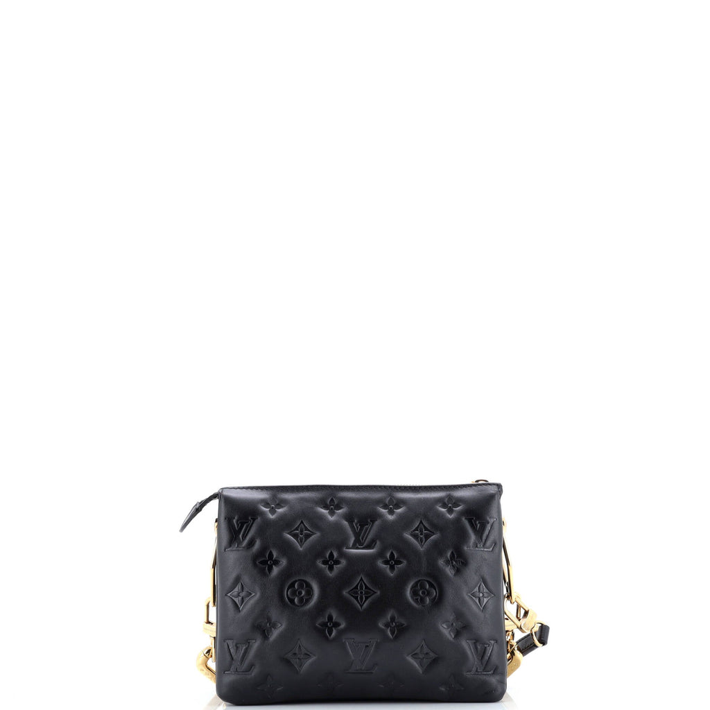 Coussin Bag Monogram Embossed Lambskin BB