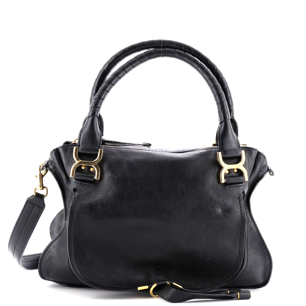Marcie Satchel Leather Medium
