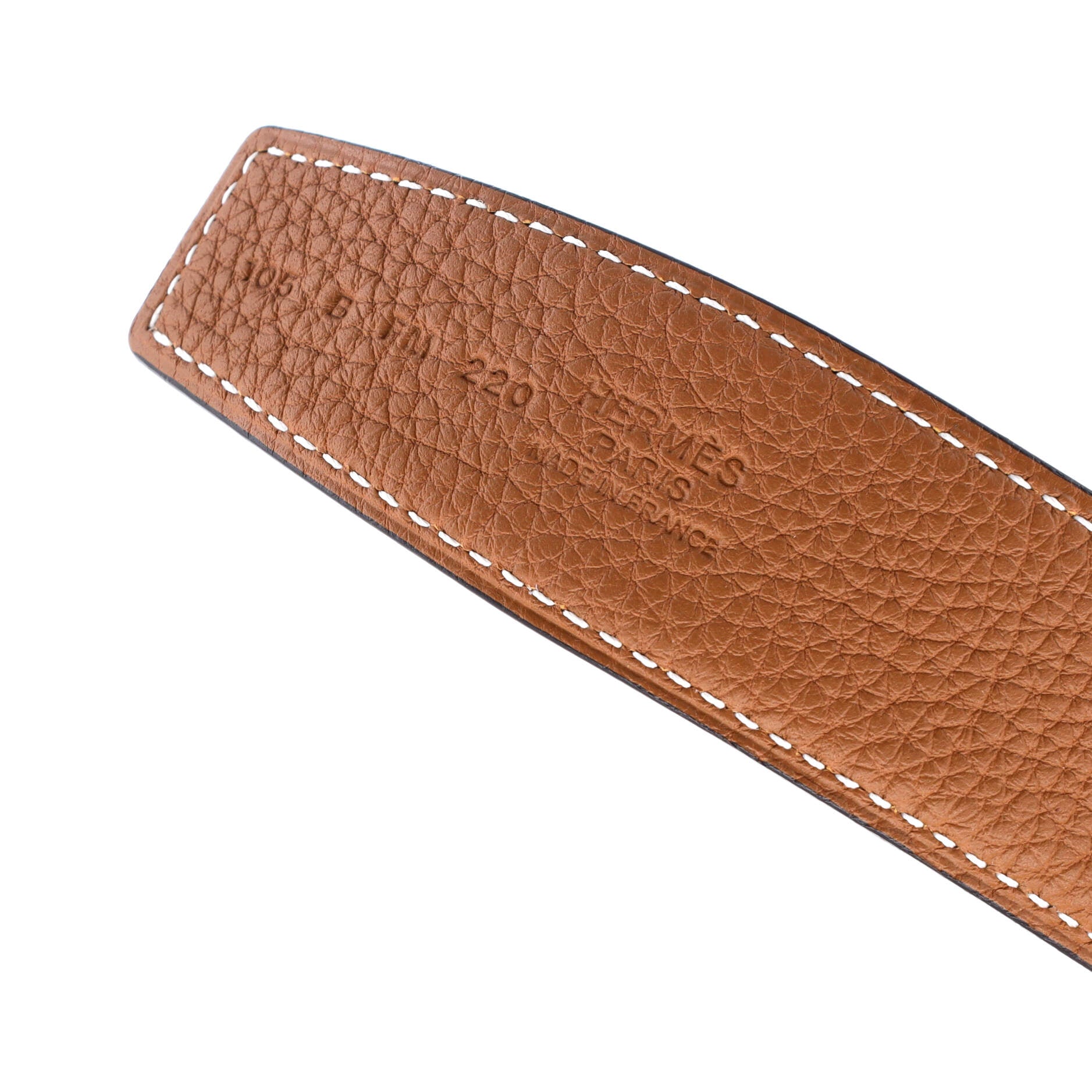 Constance Reversible Belt Leather with Guilloche Hardware Medium