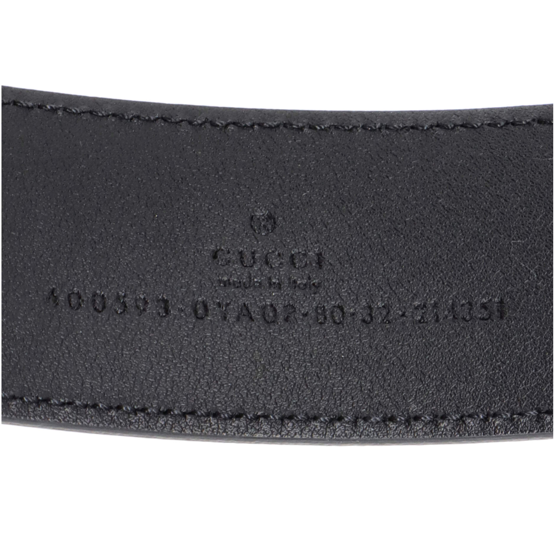 GG Marmont Belt Leather Wide