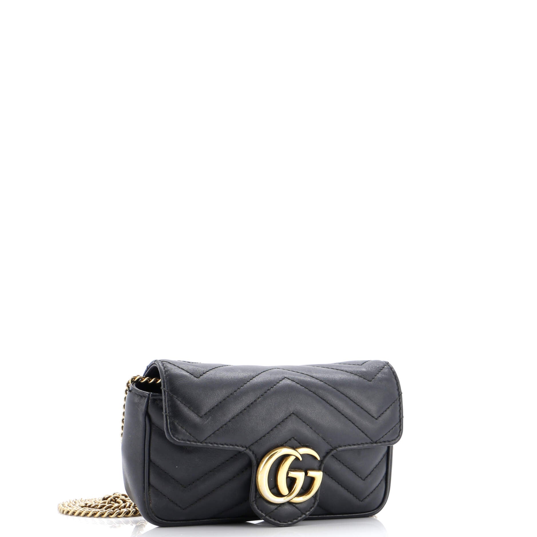 GG Marmont Flap Bag Matelasse Leather Super Mini