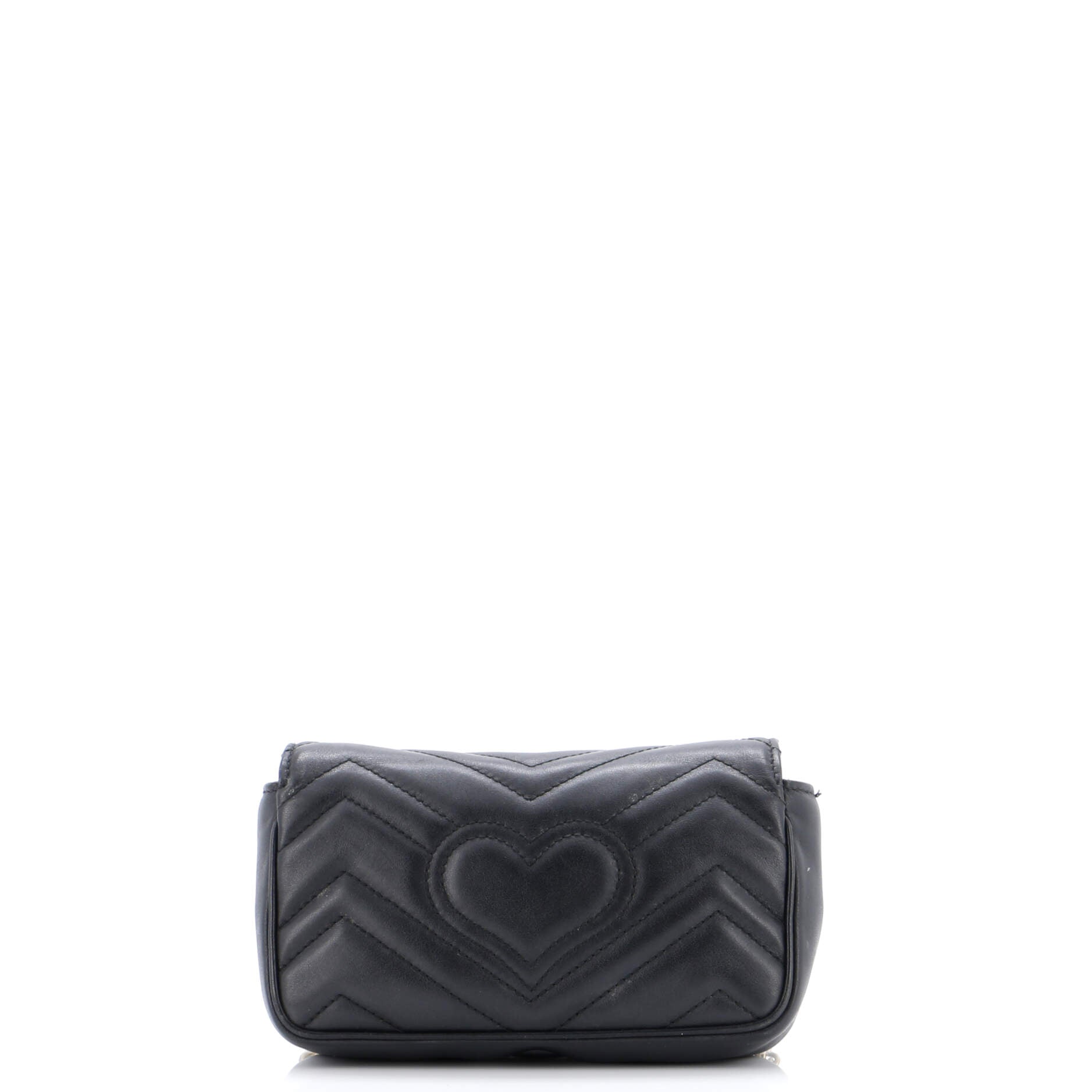 GG Marmont Flap Bag Matelasse Leather Super Mini