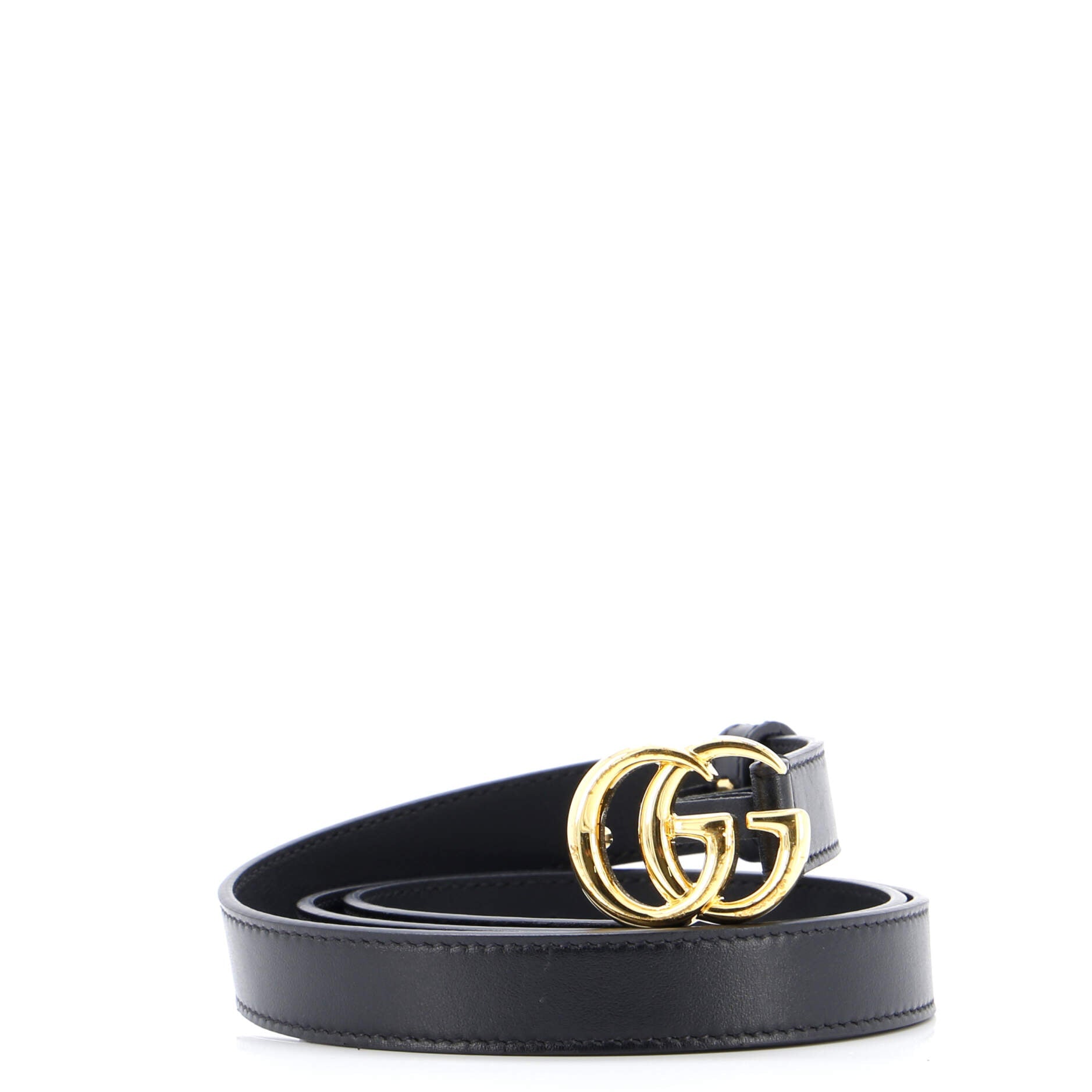 GG Marmont Belt Leather Thin