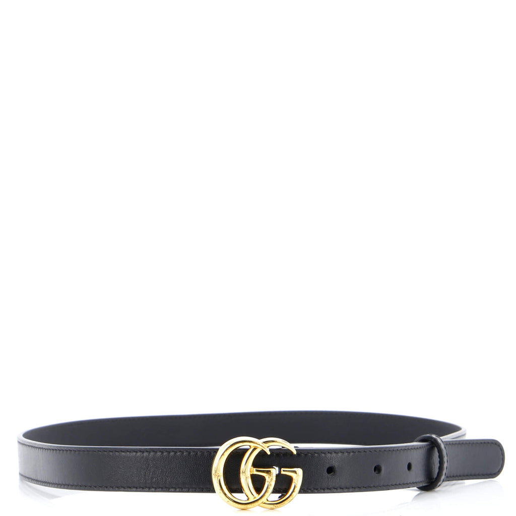 GG Marmont Belt Leather Thin