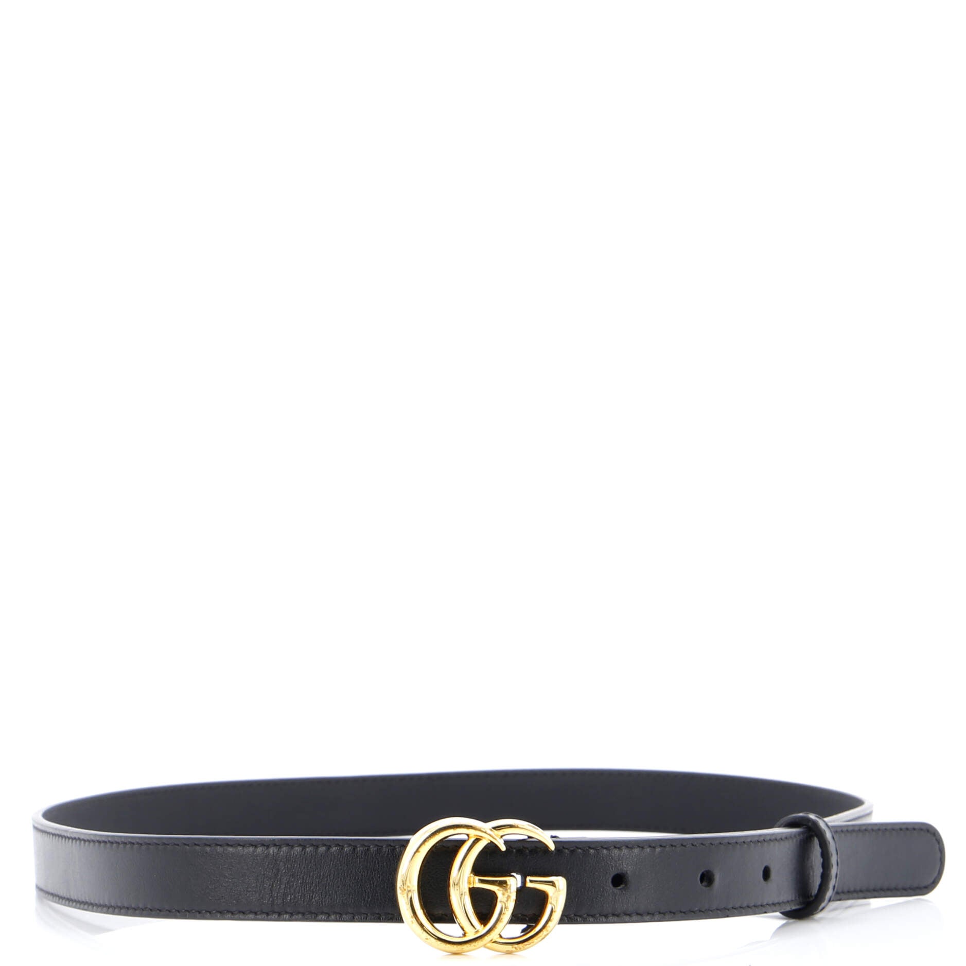 GG Marmont Belt Leather Thin