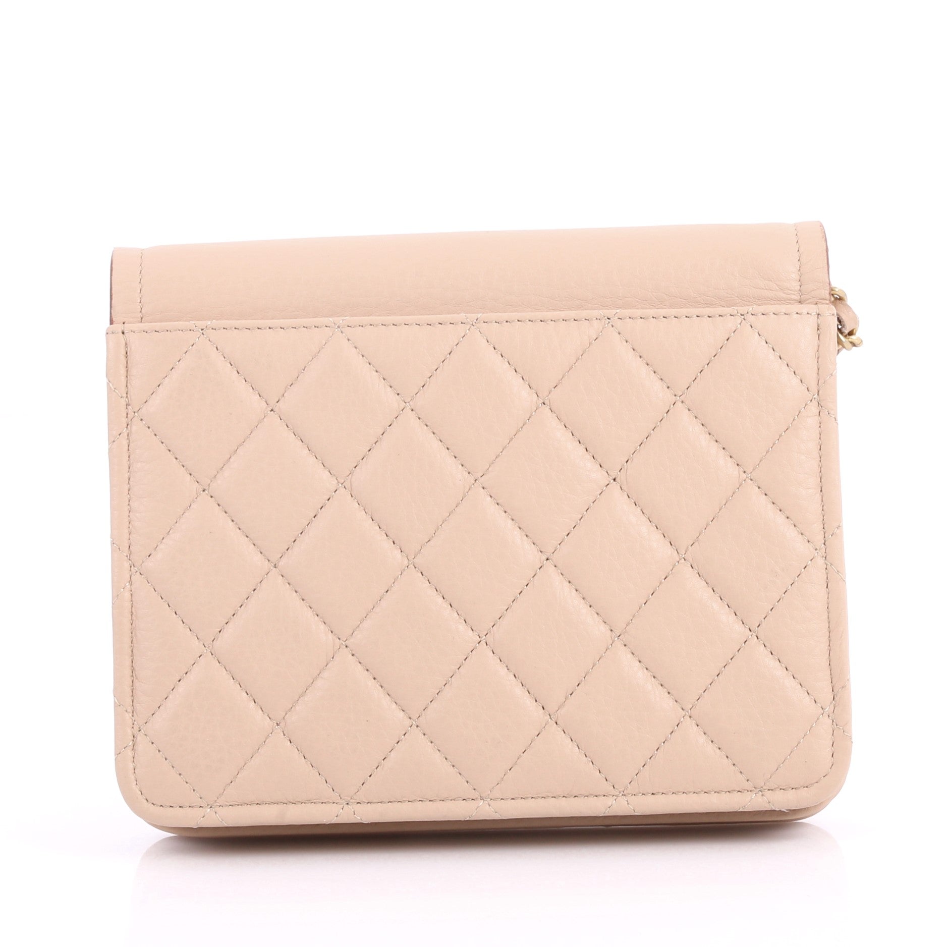 Archi Chic Wallet on Chain Grained Calfskin Mini